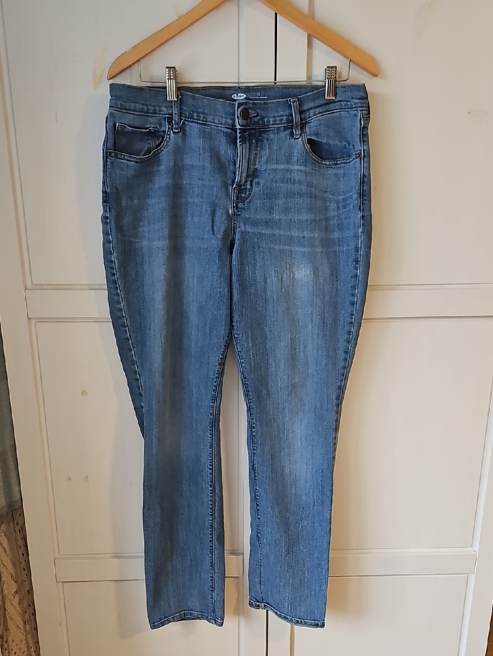 Old Navy Straight Cut Women's Blue  Jeans
